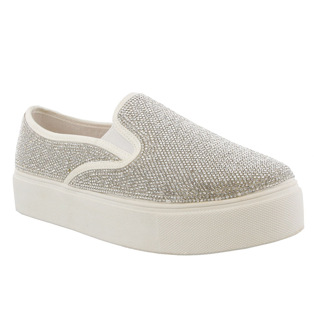 Sparkle Canvas Tennis Shoe, image size:1000x1000