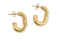 Water Resistant Gold Earrings