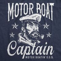 Motor Boat Captain Men's T Shirt
