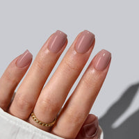 Black Solid Press on Nails Set