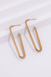 Paperclip Earrings