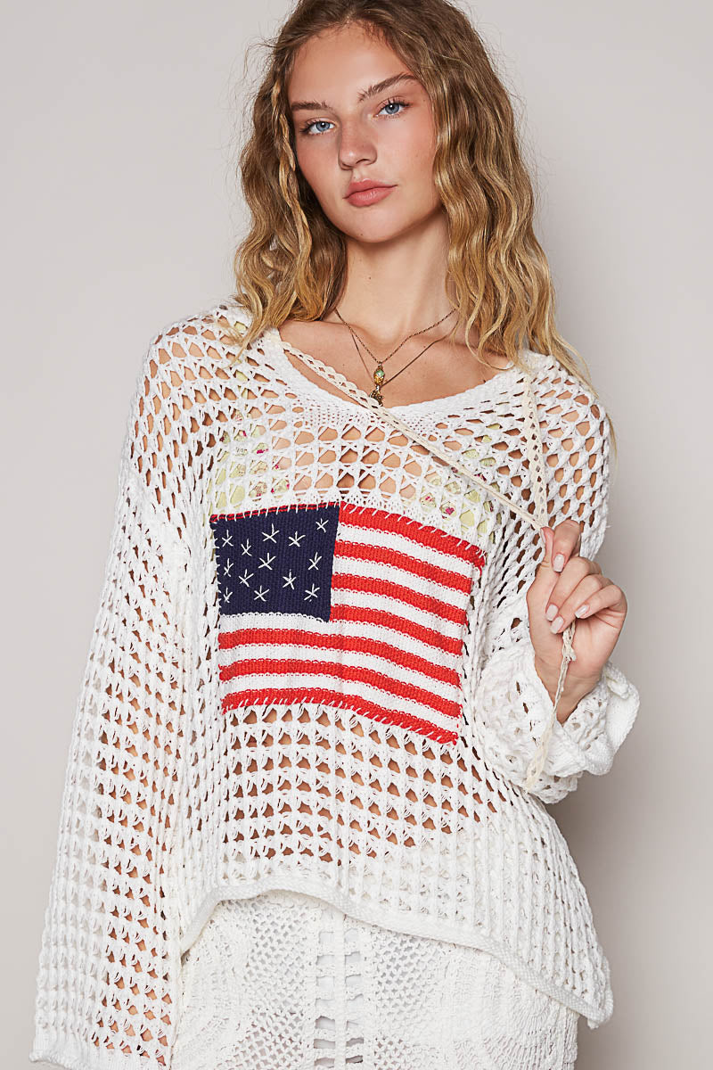 US Flag Hoodie