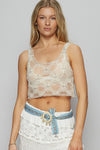 Beaded Crochet Tank Top