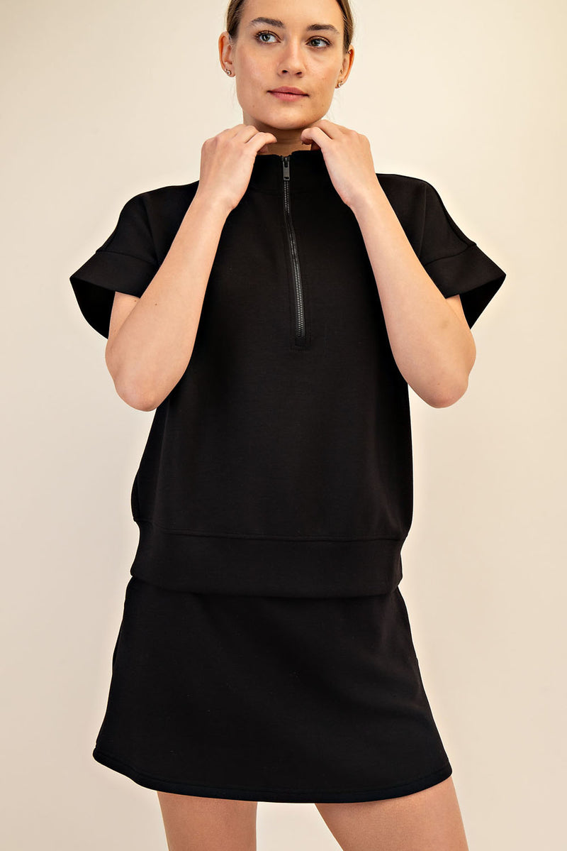 Short Sleeve Modal Top