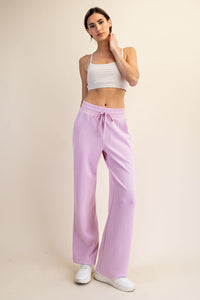 MODAL POLY SPAN SCUBA STRAIGHT PANT