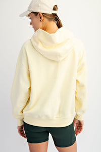 Fleeced Oversized Hoodie