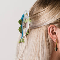 Fish Cellulose Acetate Hair Claw