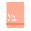 Get Shit Done - Leatherette Pocket Journal