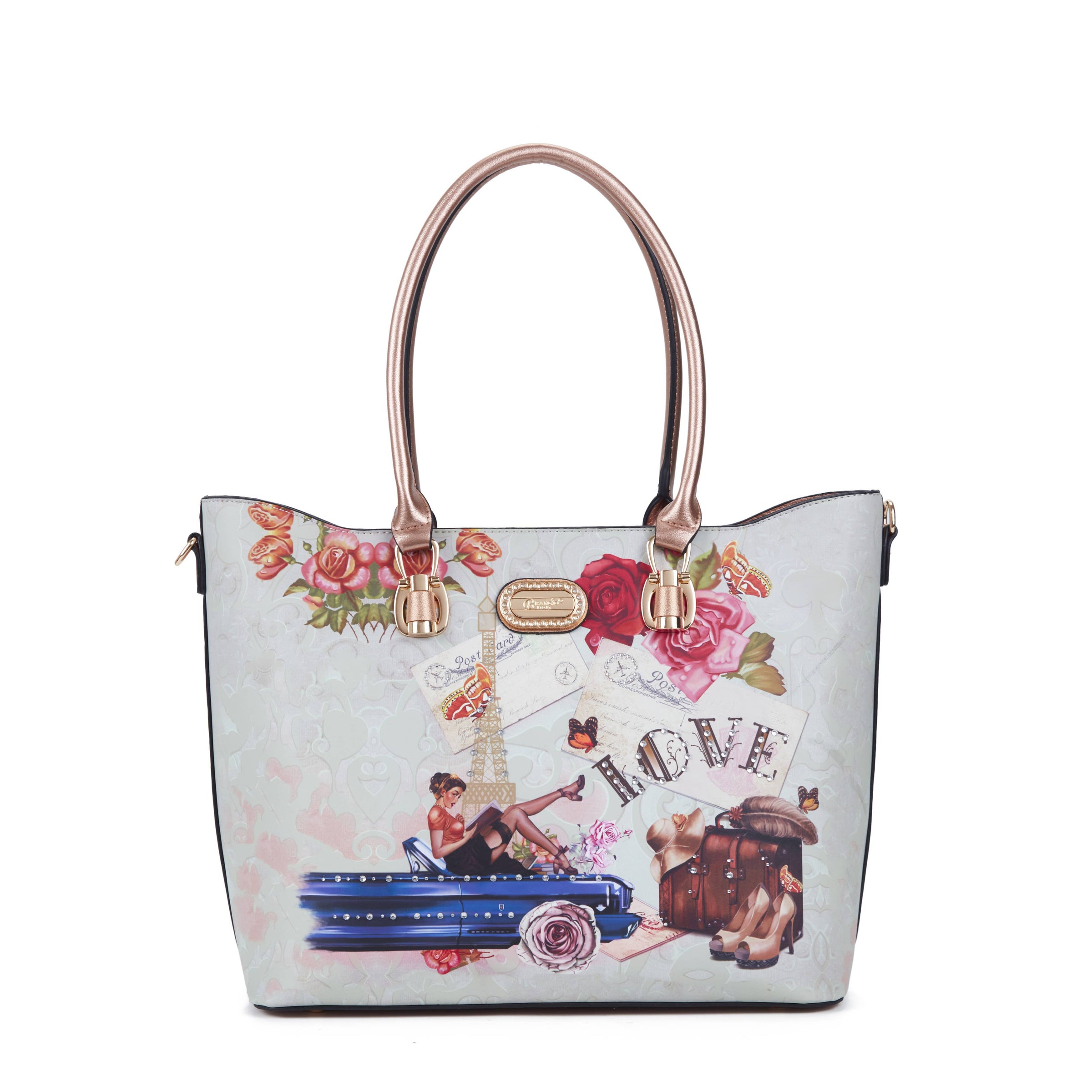 Brangio Italy Velvet Dawn Small Purse: Pink