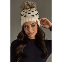 Fleur-De-Lis Pom Hat