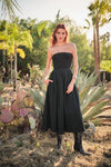 Strapless Tube Maxi Dress