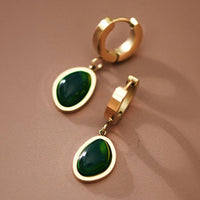 Green Stone Huggies