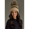 Patterned Pom Hat