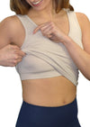 Built-In-Bra Tank: One Size