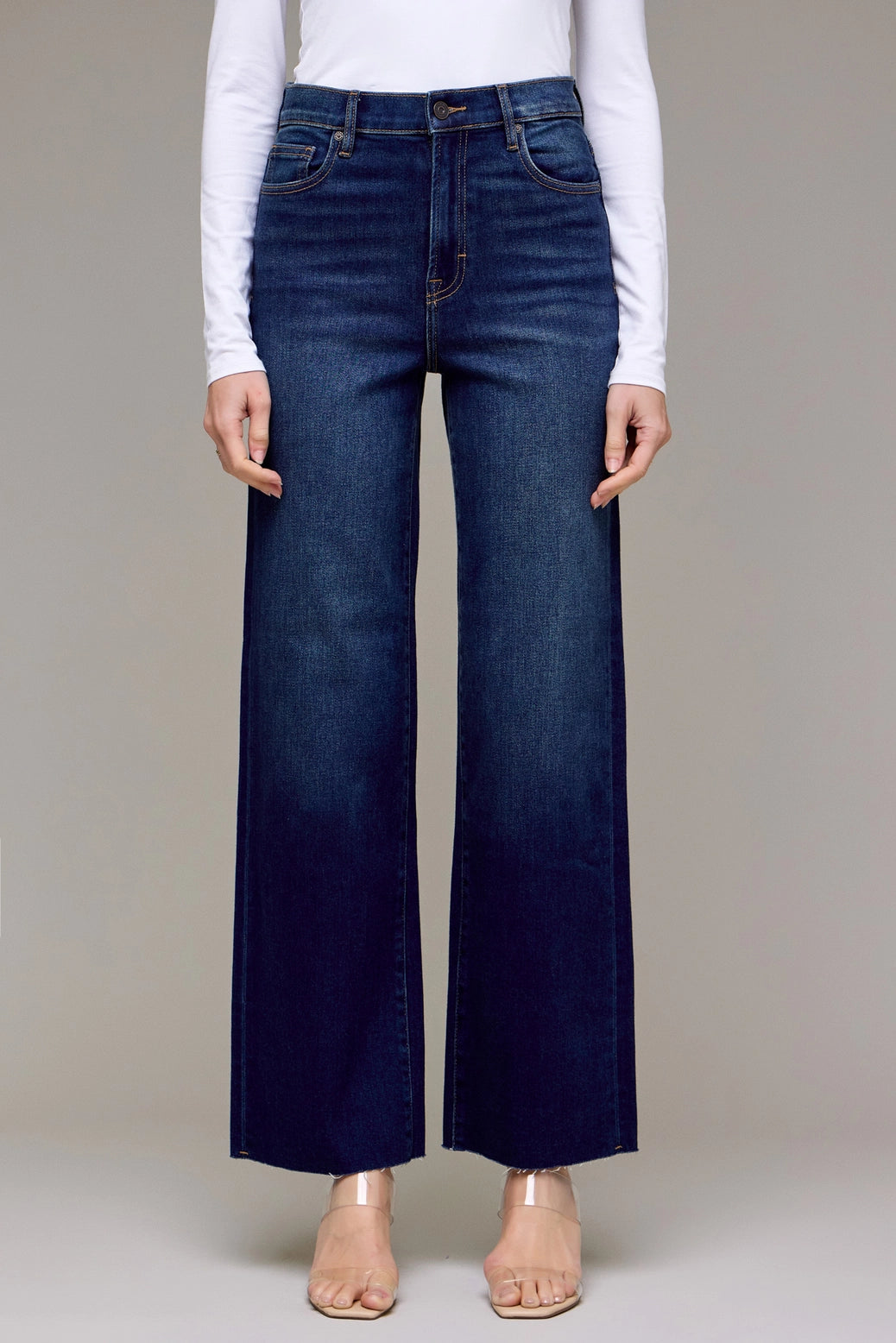 Clean Stretch Dad Jeans