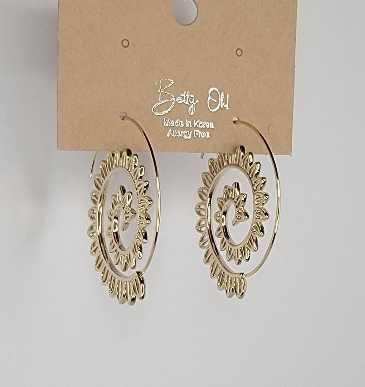 Gold Hoop Earrings
