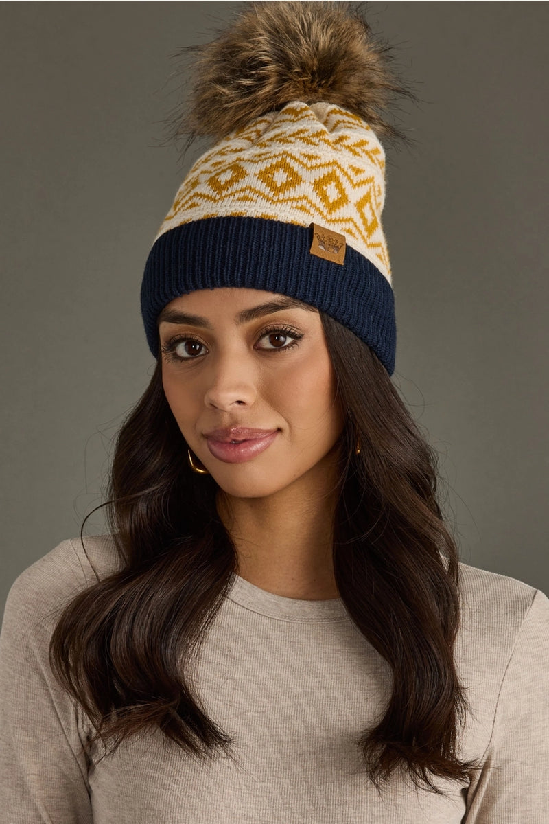 Diamond Pattern Hat