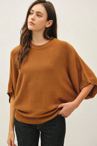 Wool Blend Dolman Sweater