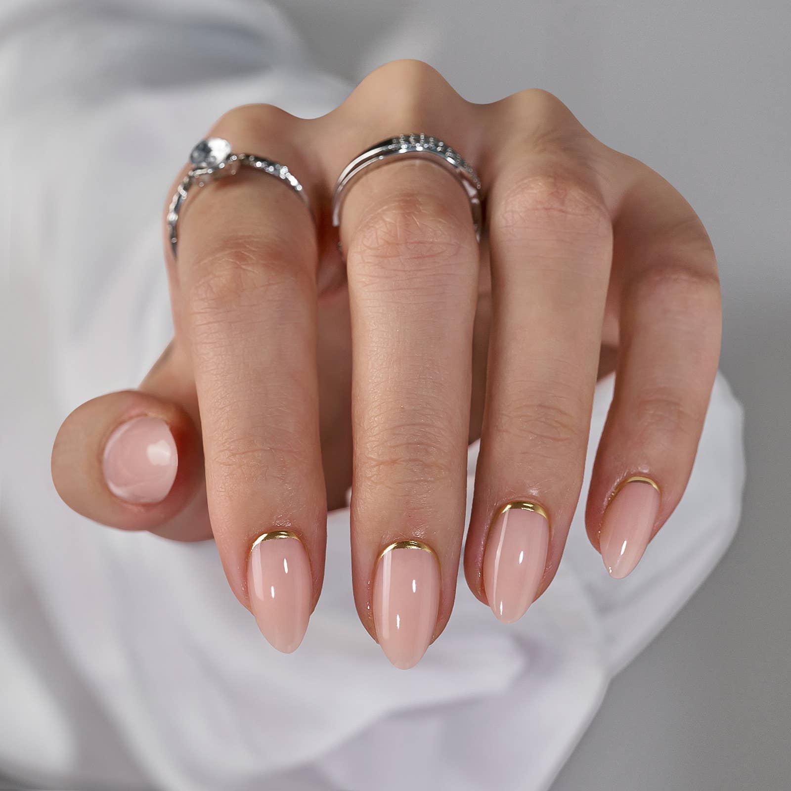Pink Glazed Pure Press On Nails