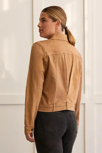 Button Up Jacket with Back Pleat