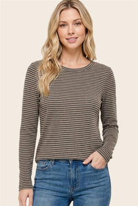 Striped Knit Top