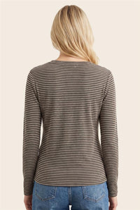 Striped Knit Top