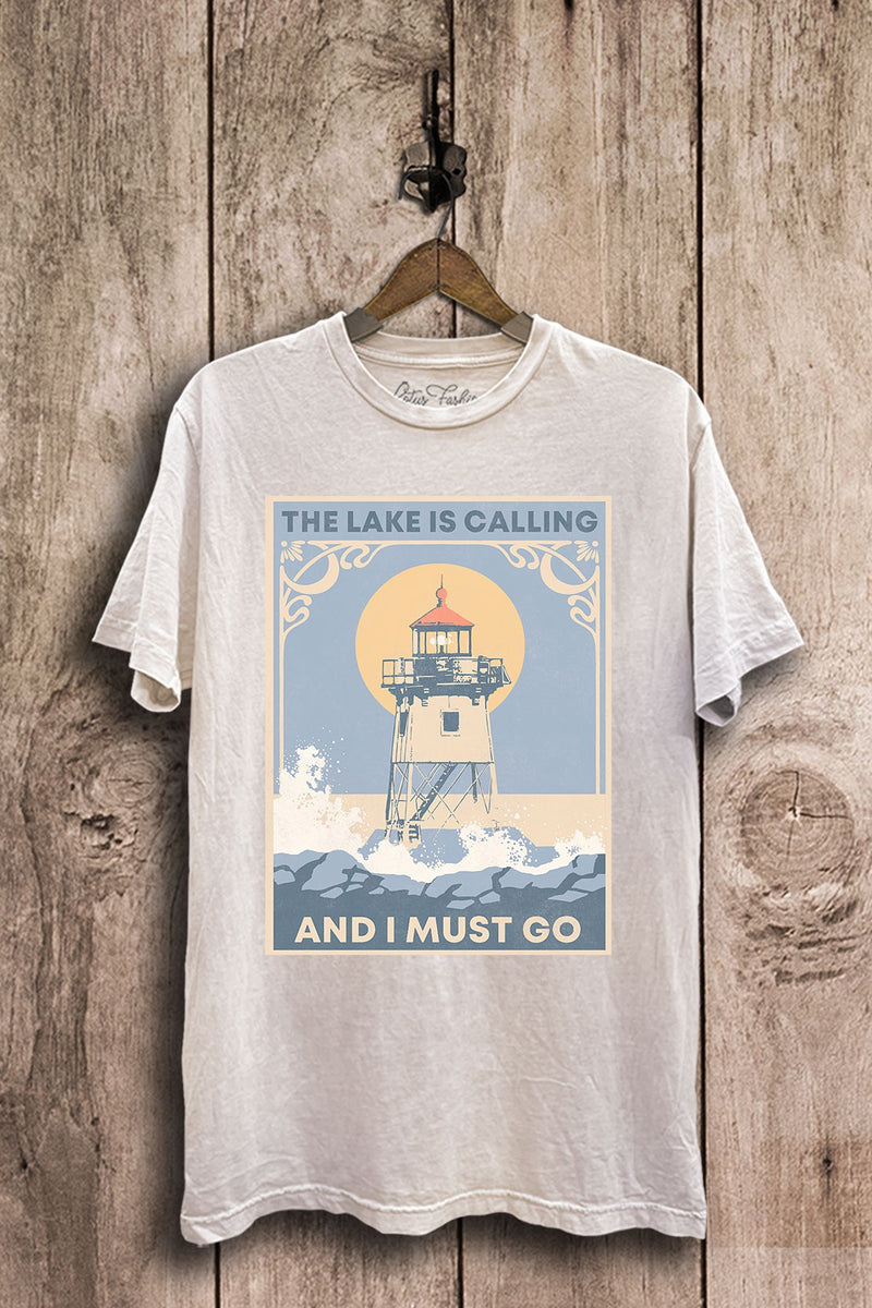 Lake is Calling Tee