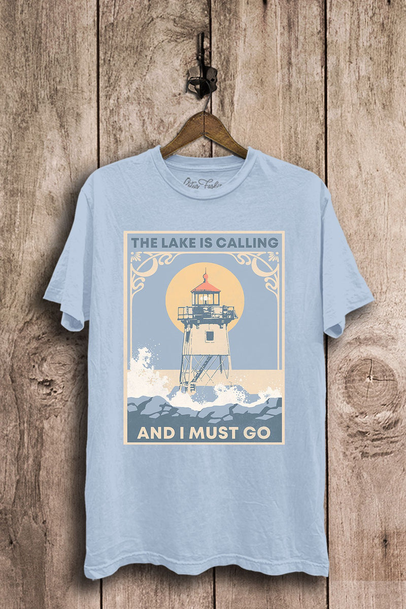 Lake is Calling Tee