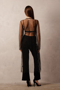 Pearl/Rhinestone Embellished Cardigan