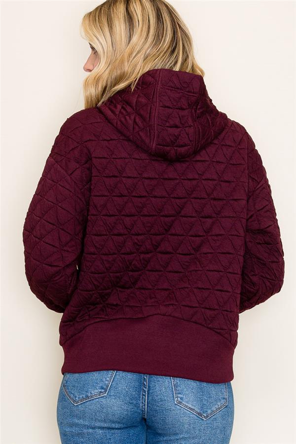Quilted Quarter Zip