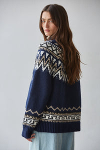 Fair Isle Style Sweater