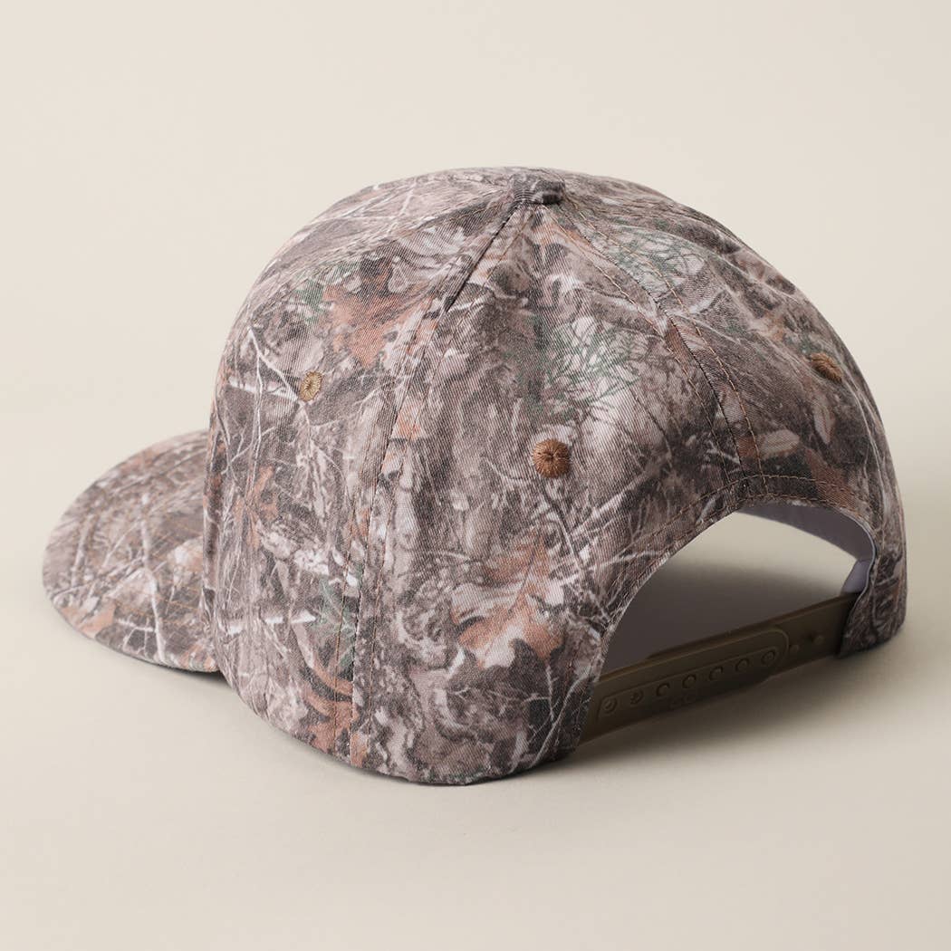 BLESS YOUR HEART Embroidery Camo Trucker Hat
: LT CAMO