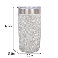 Brangio Sparkling Tumbler: Silver