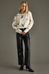Sequin Football Sweater