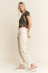 Short Sleeve Camo Top