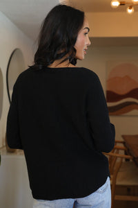 One Size V-Neck Pullover