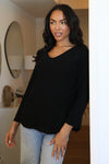 One Size V-Neck Pullover