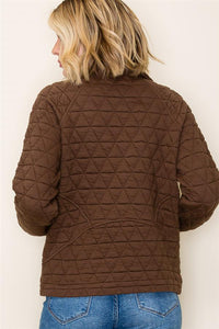 Quilted Quarter Zip