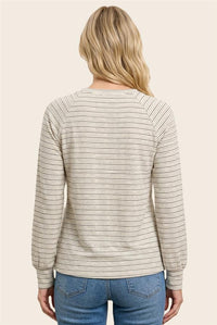 Micro Brushed Knit Top
