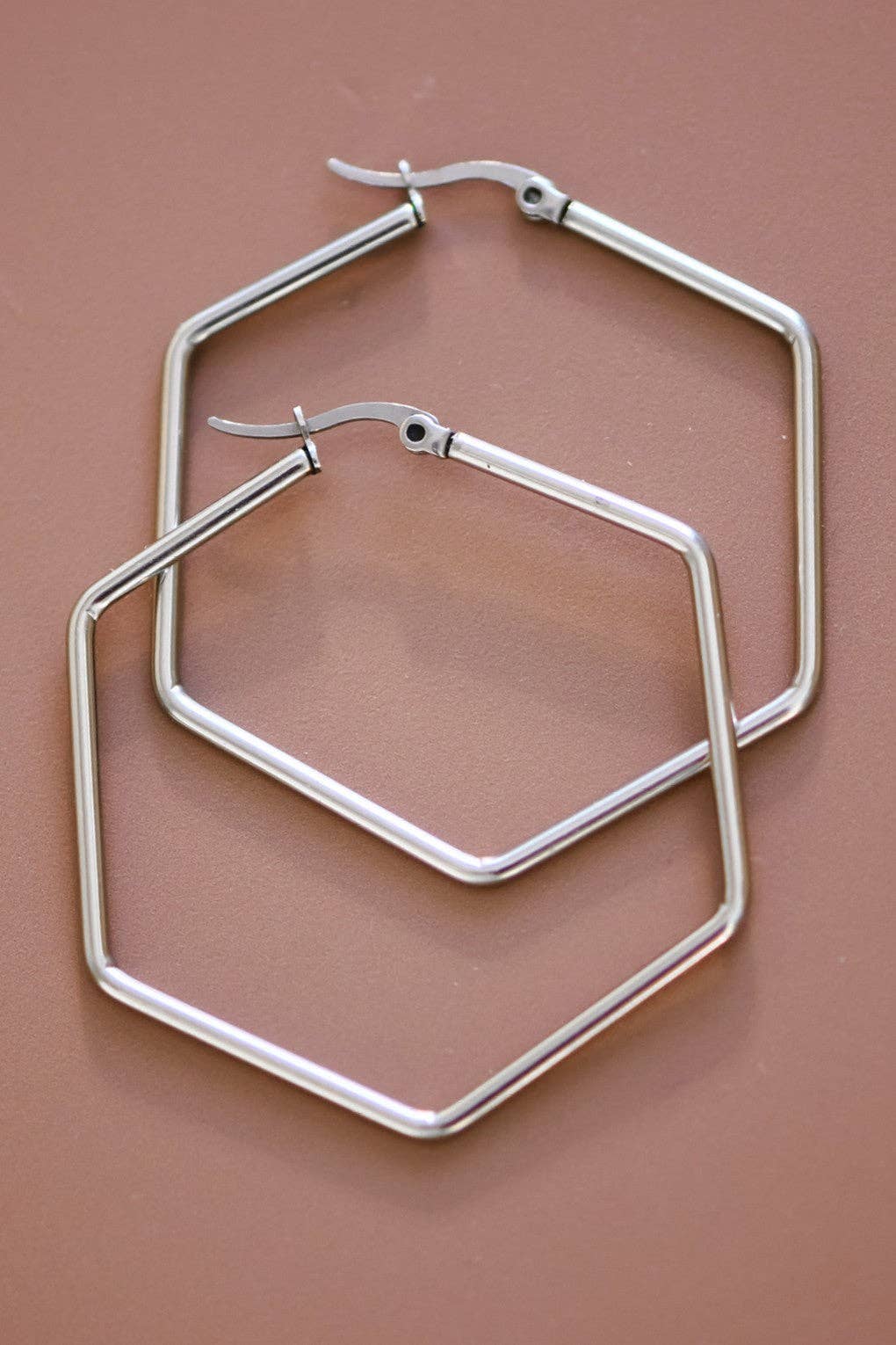 Silver Hoops