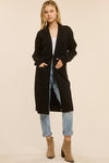 Belted Sweater Coat