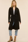 Belted Sweater Coat