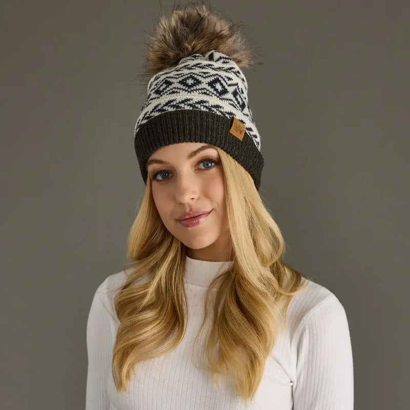 Diamond Pattern Hat