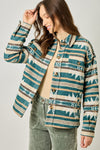 Aztec Shirt Jacket