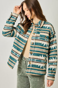 Aztec Shirt Jacket