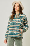 Aztec Shirt Jacket