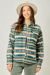 Aztec Shirt Jacket