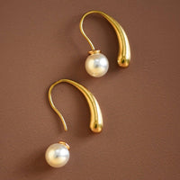 Teardrop Pearl Earrings