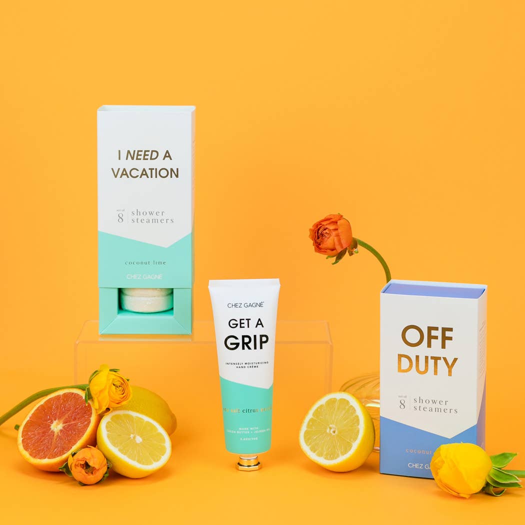 Get A Grip - Sea Salt, Citrus + Neroli Hand Crème - 3.4oz