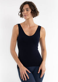 Built-In-Bra Tank: One Size